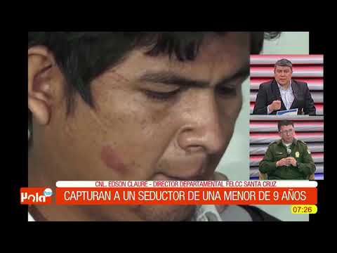 #SANTACRUZ | CAPTURAN A UN SEDUCTOR DE MENOR DE 9 AÑOS
