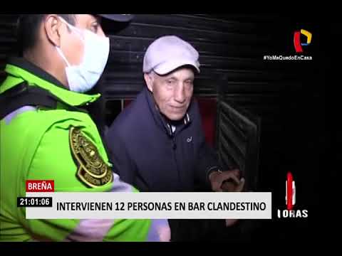 Miraflores: intervienen fiesta Covid en plena emergencia sanitaria