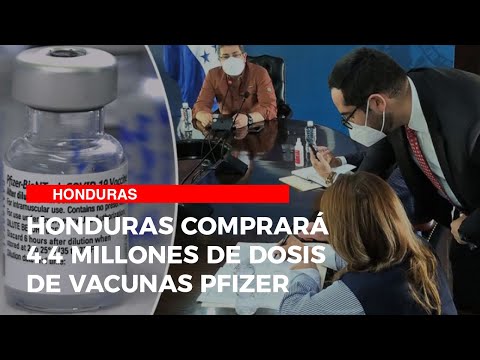 Honduras comprará 4 4 millones de dosis de vacunas Pfizer