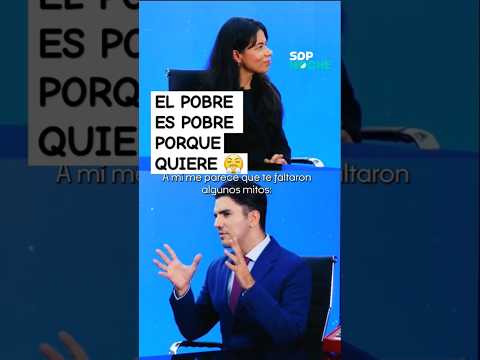 El POBRE es POBRE porque QUIERE y otras MENTIRAS : VIRI RÍOS  en SDPnoche, con PONCHO GUTIÉRREZ