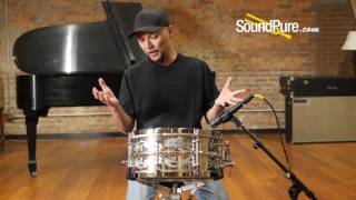 Dunnett Classic 6.5x14 2N Engraved Aluminum Snare Drum