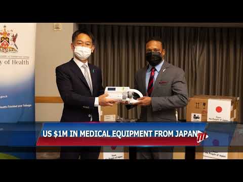 US$1 Million In Medical Equipment Now Donated From Japan