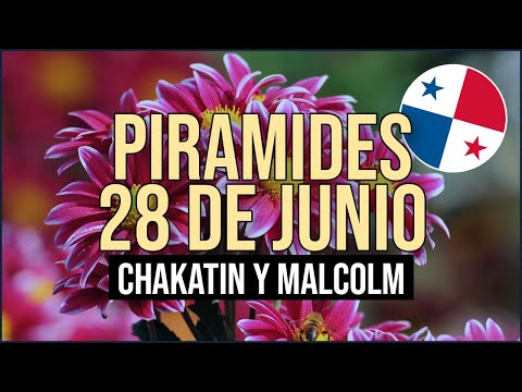 Pirámide Lotería de Panamá Miércoles 28 de Junio 2023  - Pirámide de Chakatin y Malcolm Ramos