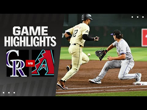 Rockies vs. D-backs Game Highlights (8/13/24) | MLB Highlights