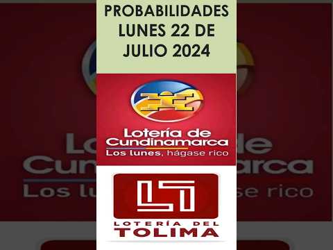 Shorts PROBABILIDADES PARA HOY LOTERIA DE CUNDINAMARCA y TOLIMA HOY LUNES 22 de Julio 2024