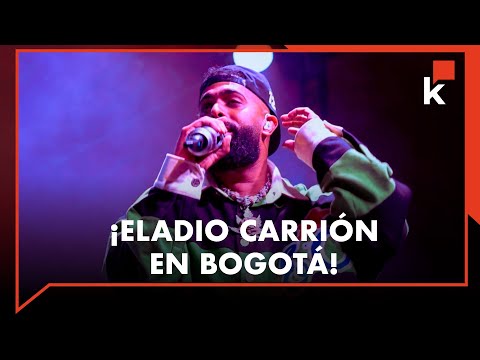 Así se vivió el concierto de Eladio Carrión en Bogotá