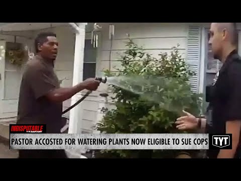 UPDATE: Black Pastor Arrested For Watering Flowers Finally Gets To Sue Cops