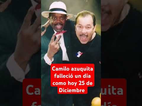 Camilo azuquita falleció un día como hoy 25 de Diciembre