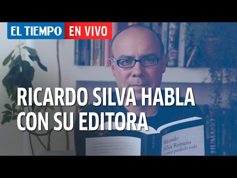 Ricardo Silva Romero habla de sus libros con su editora, compañera y esposa, Carolina López