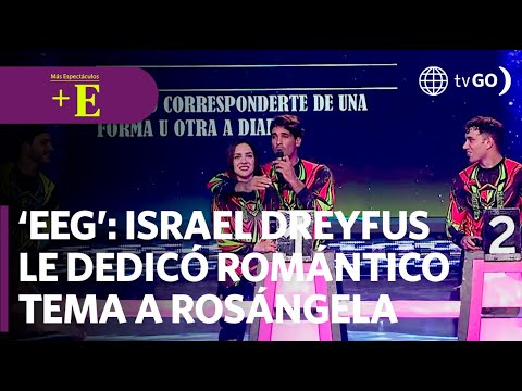 Israel Dreyfus le cantó un romántico tema a Rosángela | Más Espectáculos (HOY)