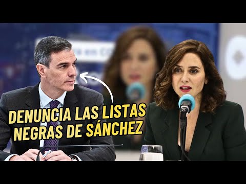 Ayuso denuncia ante Herrera las listas negras que llevará a cabo Sánchez