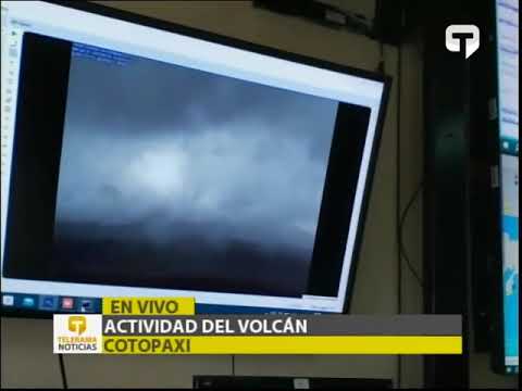 Actividad del volcán Cotopaxi