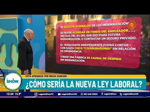 Cómo sería la nueva Ley laboral en Argentina si se aprueba en el senado?