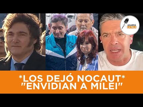 PABLO ROSSI SE CALZÓ LOS GUANTES Y DEJÓ NOCAUT A LOS K QUE NO SOPORTAN A MILEI: “LOS DESORIENTA”