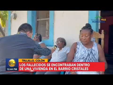 Masacre deja tres muertos en Trujillo, Colón