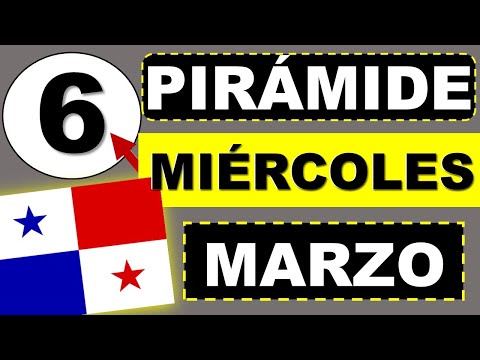 Pirámide de la Lotería de Panamá para Miércoles 6 Marzo 2024 Decenas Suerte Sorteo Miercolito de Hoy