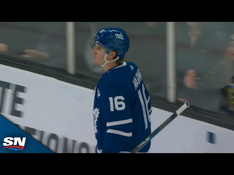 Maple Leafs Marner Converts Clinical Breakaway Goal After Liljegren Lets Him Loose