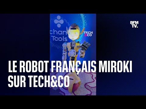 Le robot français Miroki était sur le plateau de Tech&Co