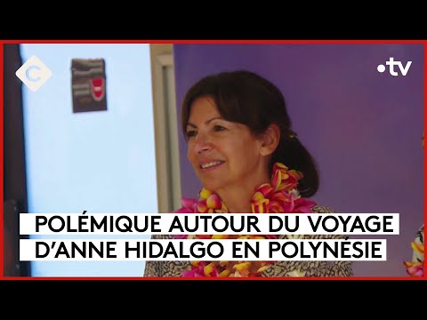 Anne Hidalgo en Polynésie, crues en France, les pâtes préférées… - Le 5/5 - C à Vous - 06/11/2023