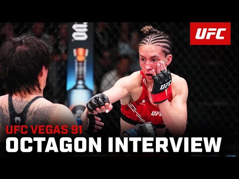 Ivana Petrovic Octagon Interview | UFC Vegas 91