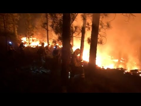 El incendio de Tenerife ya afecta a 5.000 hectáreas