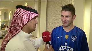 شاهد .. أول تعليق لجوناثان سوريانو لاعب الهلال الجديد بعد وصوله للسعودية