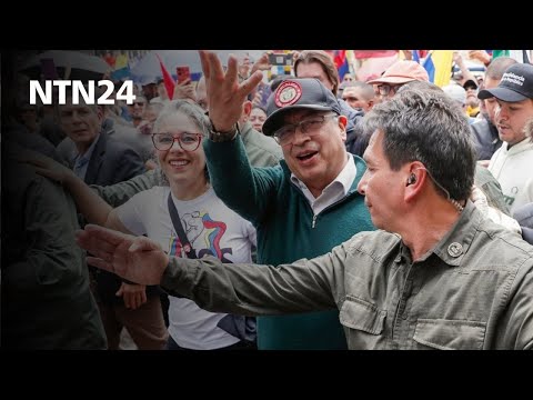 Así avanzan las marchas del 1 de mayo en Colombia: presidente Petro se sumó a la movilización