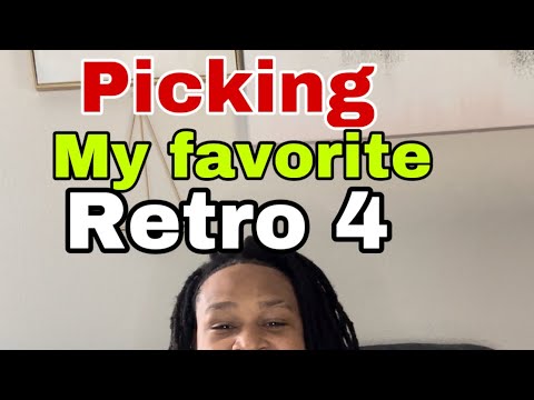 Picking my favorite Jordan 4 Retro