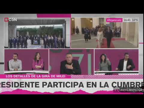 Mauro Federico y C5N militan el odio de Bergoglio (alias Francisco) contra Milei (14 junio 2024)