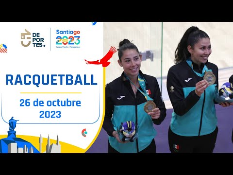 México retuvo el oro en racquetball femenino por equipos tras vencer a Argentina en Santiago 2023