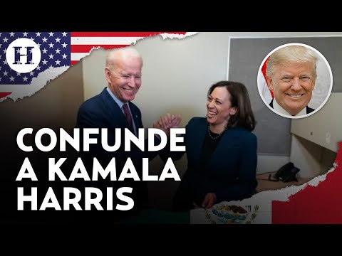 ¡Lo vuelve a hacer! Joe Biden confunde a Kamala Harris con Donald Trump durante rueda de prensa