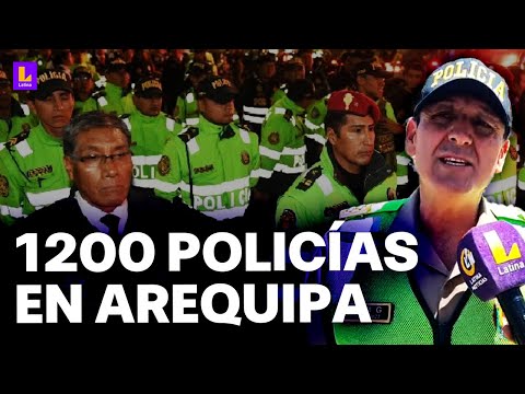 Detenidos en estado de emergencia en Arequipa: Así van los operativos policiales en el primer día