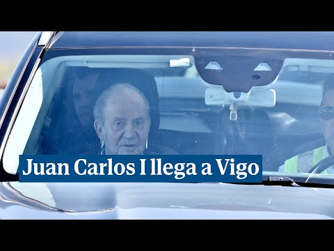 Juan Carlos I llega a Vigo y participará en una regata
