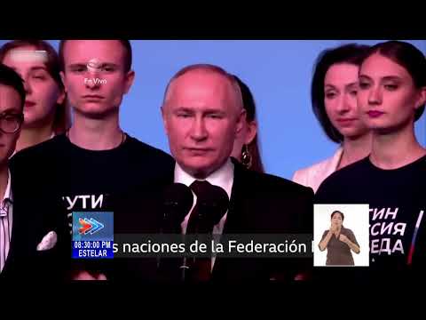 Putin se anota una rotunda victoria en las elecciones