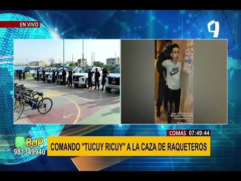 Comas: Comando 'Tucuy Ricuy', equipo élite de serenos, pide no liberar a delincuentes