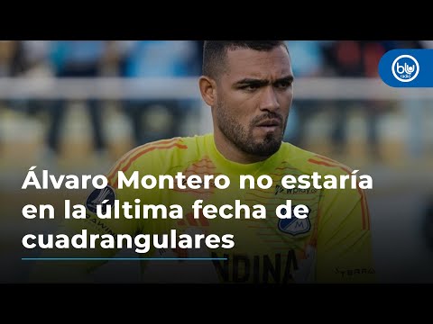 Álvaro Montero no estaría en la última fecha de cuadrangulares: esta es la razón