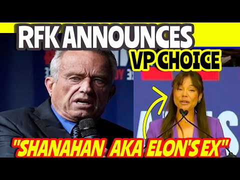 RFK Jr. Announces BILLIONAIRE Nicole Shanahan As His Vice President SHE'S Elon Musks EX