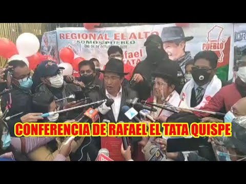 RAFAEL QUISPE SOY ORIGIN4RIO D3SPUES DE HABER S3RVIDO A LA DICT4DURA DE JEANINE AÑEZ...