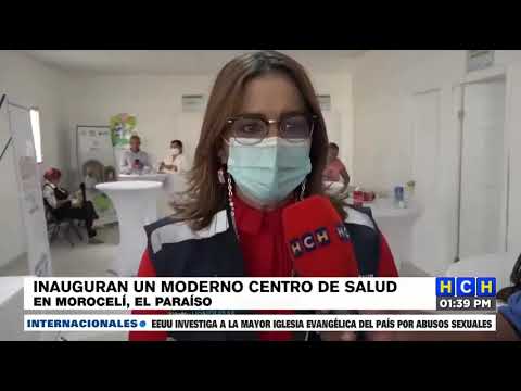 Inauguran nuevo edificio del centro de Salud Dr. Cornelio Lazo en Morocelí