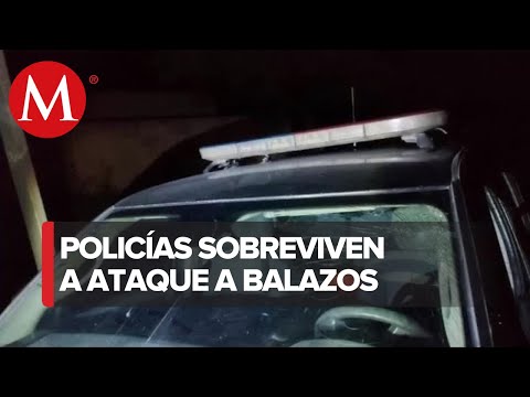 Policías estatales son atacados y dejan poncha-llantas sobre carretera en Teocaltiche, Jalisco