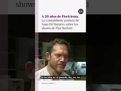 20 años de Floricienta: la contundente postura de Juan Gil Navarro sobre los shows de Flor Bertotti