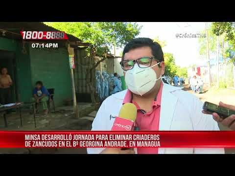 MINSA desarrolla jornada antiepidémica en Bo. Georgino Andrade – Nicaragua