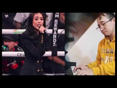 Danna Paola podría ir a la cárcel por deformar el Himno Mexicano: músico la acusa de violar la ley