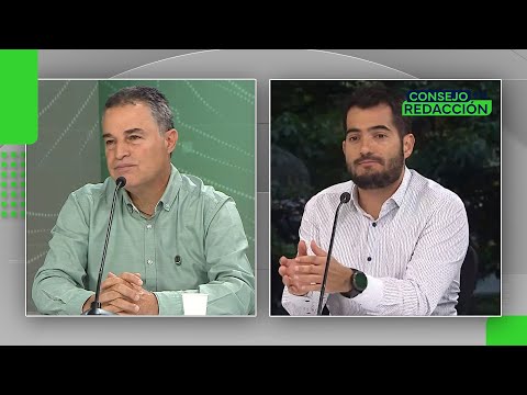 Aníbal Gaviria, gobernador de Antioquia y Juan Pablo López, SERES Desarrollo Territorial Sostenible