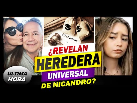 “ESA HERENCIA ES MIA”¿Mariana Roble Se lleva su parte del  TESTAMENTO de Nicandro Díaz?