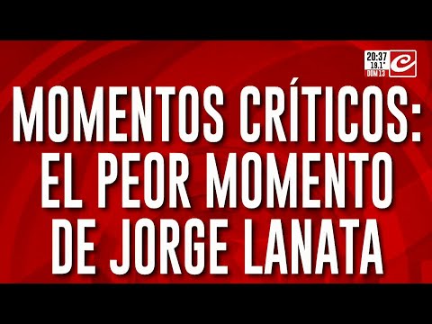 Momento críticos: el peor momento de Jorge Lanata