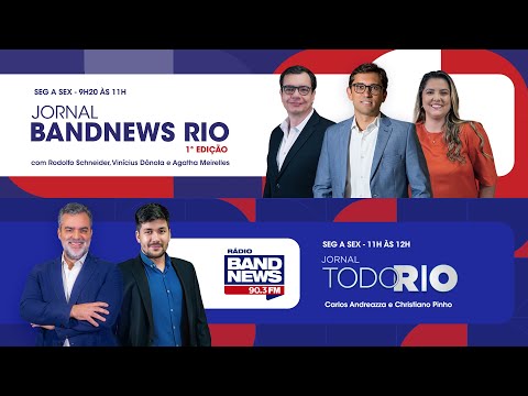 [AO VIVO] BandNews Rio 1ª Edição | Jornal Todo Rio - 30/09/2024