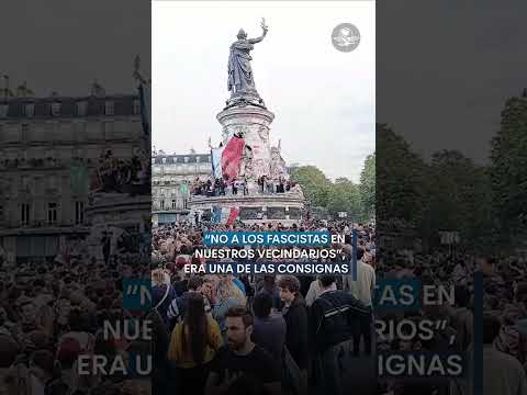 Francia CELEBRA la derrota de la EXTREMA DERECHA