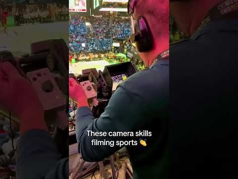 Las habilidades del camarógrafo  #Shorts | ESPN Deportes (Vía: @BehindTheBroadcast/TT)