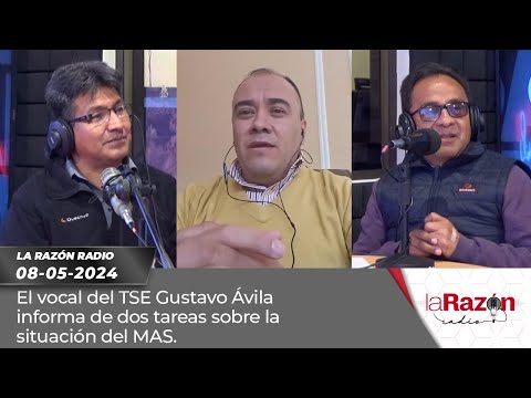El vocal del TSE Gustavo Ávila informa de dos tareas sobre la situación del MAS.